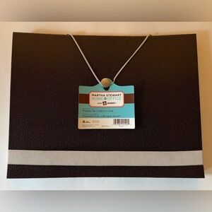 Martha Stewart Brown Accordion File Portfolio, 13” x 10” x 1.5”, 10 Pockets
